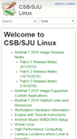 Mobile Screenshot of cs.csbsju.edu