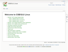Tablet Screenshot of cs.csbsju.edu
